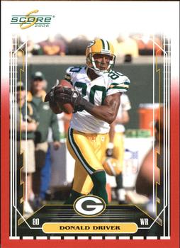 2006 Score - Red #100 Donald Driver Front