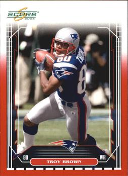 2006 Score - Red #171 Troy Brown Front