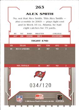 2006 Score - Red #263 Alex Smith Back