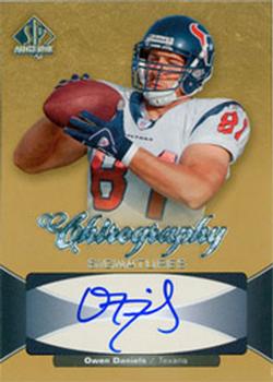 2006 SP Authentic - Chirography #CH-OD Owen Daniels Front