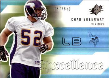 2006 SPx - SPxcellence #SP-CG Chad Greenway Front