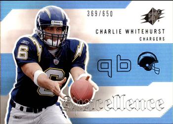 2006 SPx - SPxcellence #SP-CW Charlie Whitehurst Front
