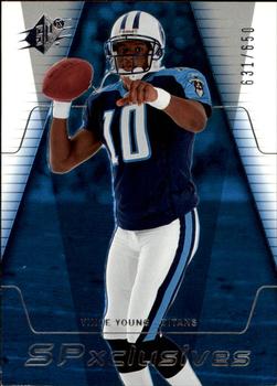 2006 SPx - SPxclusives #EX-VY Vince Young Front