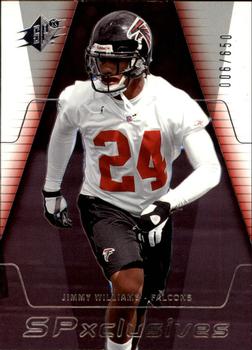 2006 SPx - SPxclusives #EX-WI Jimmy Williams Front
