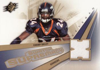 2006 SPx - Swatch Supremacy #SW-CB Champ Bailey Front