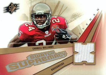 2006 SPx - Swatch Supremacy #SW-CW Carnell Williams Front