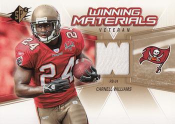 2006 SPx - Winning Materials #WMV-CW Carnell Williams Front