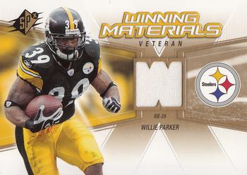 2006 SPx - Winning Materials #WMV-WP Willie Parker Front