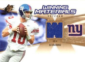 2006 SPx - Winning Materials #WMV-EM Eli Manning Front