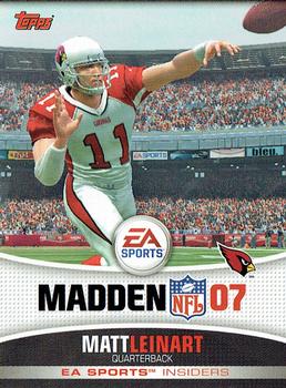2006 Topps - EA Sports Madden #10 Matt Leinart Front