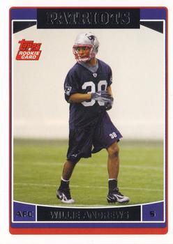2006 Topps - New England Patriots #5 Willie Andrews Front