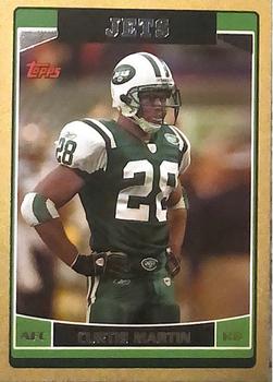 2006 Topps - Gold #50 Curtis Martin Front