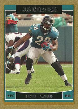 2006 Topps - Gold #246 Fred Taylor Front