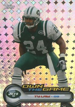 2006 Topps - Own the Game #OTG18 Ty Law Front