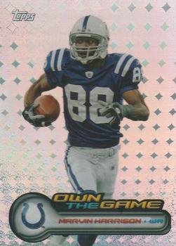 2006 Topps - Own the Game #OTG22 Marvin Harrison Front