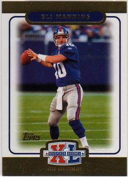 2006 Topps Super Bowl XL Card Show #9 Eli Manning Front