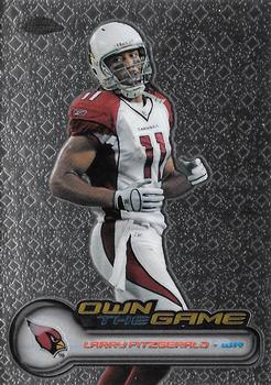 2006 Topps Chrome - Own The Game #OTG14 Larry Fitzgerald Front