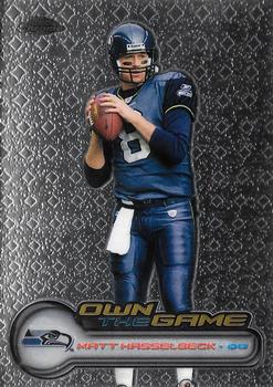 2006 Topps Chrome - Own The Game #OTG24 Matt Hasselbeck Front