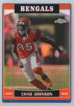 2006 Topps Chrome - Refractors #21 Chad Johnson Front