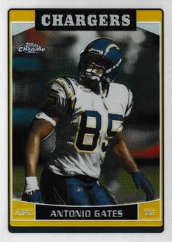 2006 Topps Chrome - Refractors #27 Antonio Gates Front