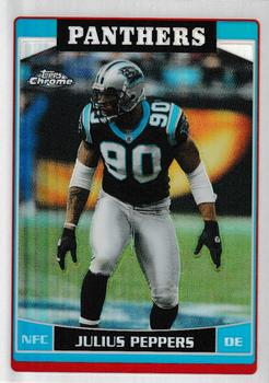 2006 Topps Chrome - Refractors #76 Julius Peppers Front