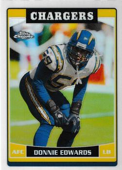2006 Topps Chrome - Refractors #80 Donnie Edwards Front