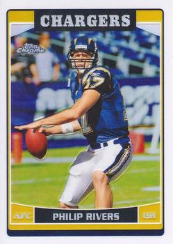 2006 Topps Chrome - Refractors #99 Philip Rivers Front