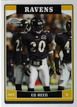 2006 Topps Chrome - Refractors #111 Ed Reed Front