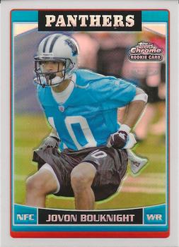 2006 Topps Chrome - Refractors #202 Jovon Bouknight Front