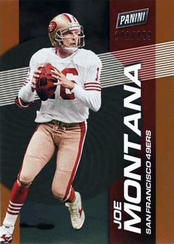 2023 Panini NFL Player of the Day - Orange #61 Joe Montana Front