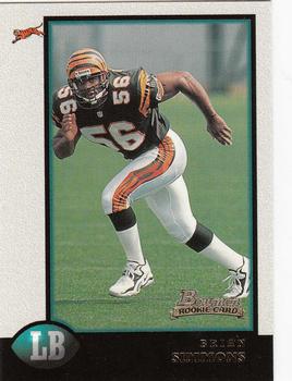 1998 Bowman #24 Brian Simmons Front