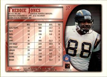 1998 Bowman #32 Freddie Jones Back