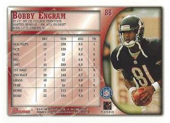 1998 Bowman #88 Bobby Engram Back