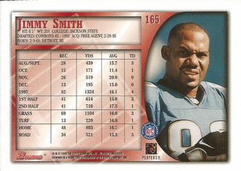 1998 Bowman #165 Jimmy Smith Back