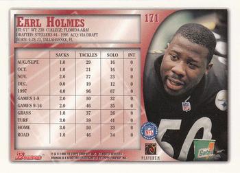 1998 Bowman #171 Earl Holmes Back