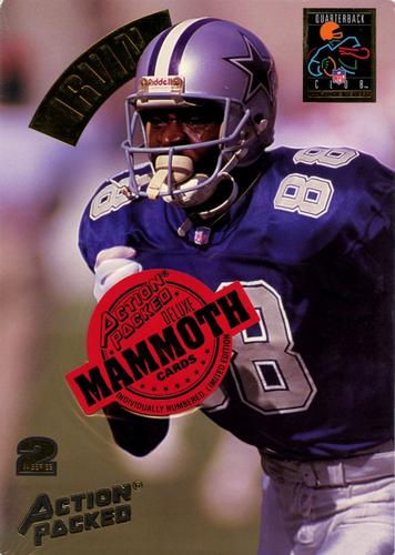 1994 Action Packed - Mammoth 7x10 Series 2 #MM2-2 Michael Irvin Front