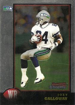 1998 Bowman Chrome #33 Joey Galloway Front
