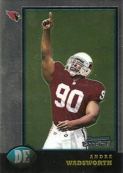 1998 Bowman Chrome #5 Andre Wadsworth Front