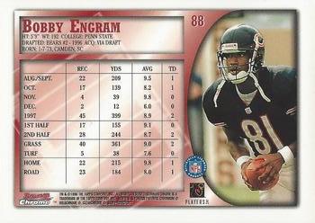 1998 Bowman Chrome #88 Bobby Engram Back