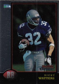 1998 Bowman Chrome #91 Ricky Watters Front