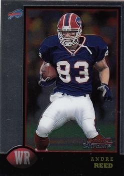 1998 Bowman Chrome #138 Andre Reed Front