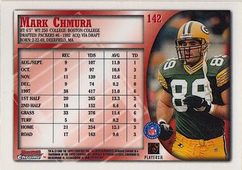 1998 Bowman Chrome #142 Mark Chmura Back