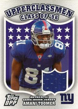 2006 Topps Draft Picks & Prospects - Upperclassmen Jersey #UC-AT Amani Toomer Front