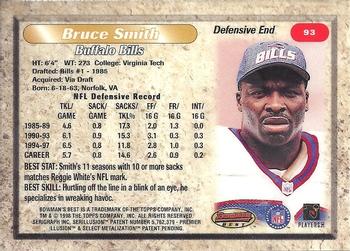 1998 Bowman's Best #93 Bruce Smith Back