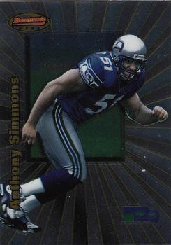 1998 Bowman's Best #115 Anthony Simmons Front