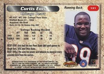 1998 Bowman's Best #121 Curtis Enis Back