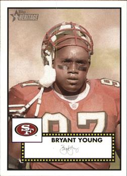 2006 Topps Heritage - Black Backs #21 Bryant Young Front