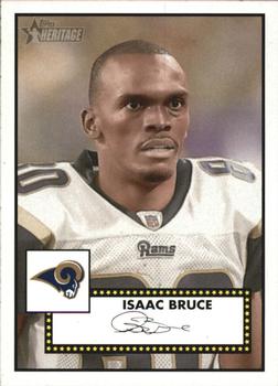 2006 Topps Heritage - Black Backs #41 Isaac Bruce Front