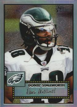 2006 Topps Heritage - Chrome Refractors #THC3 Donte Stallworth Front