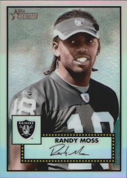 2006 Topps Heritage - Chrome Refractors #THC85 Randy Moss Front